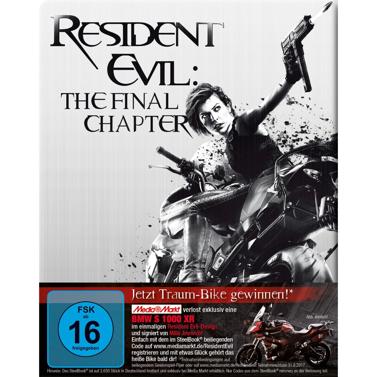 Product Image: Resident Evil - The Final Chapter / Steelbook (Blu-ray)