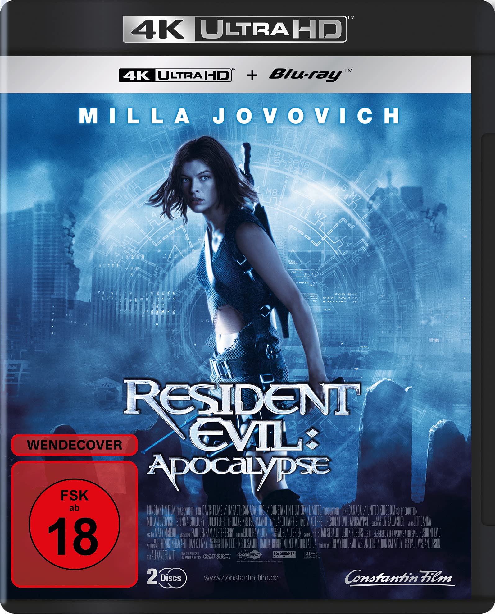 Resident Evil: Apocalypse (4K Ultra-HD) (+ Blu-ray 2D) Films