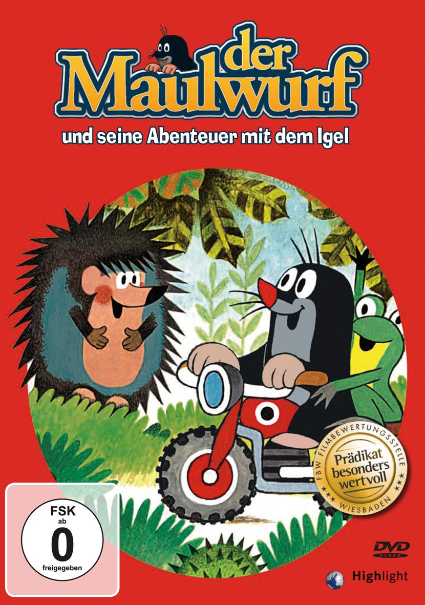 Der Maulwurf und seine Abenteuer mit dem Igel dvd