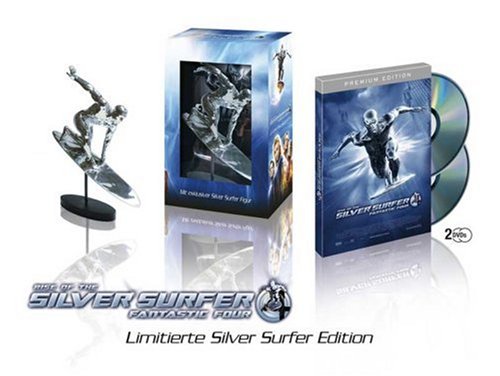 Fantastic Four - Rise of the Silver Surfer (Premium Edition + Limitierte Silver Surfer Edition, 2 DVDs mit Figur) Films