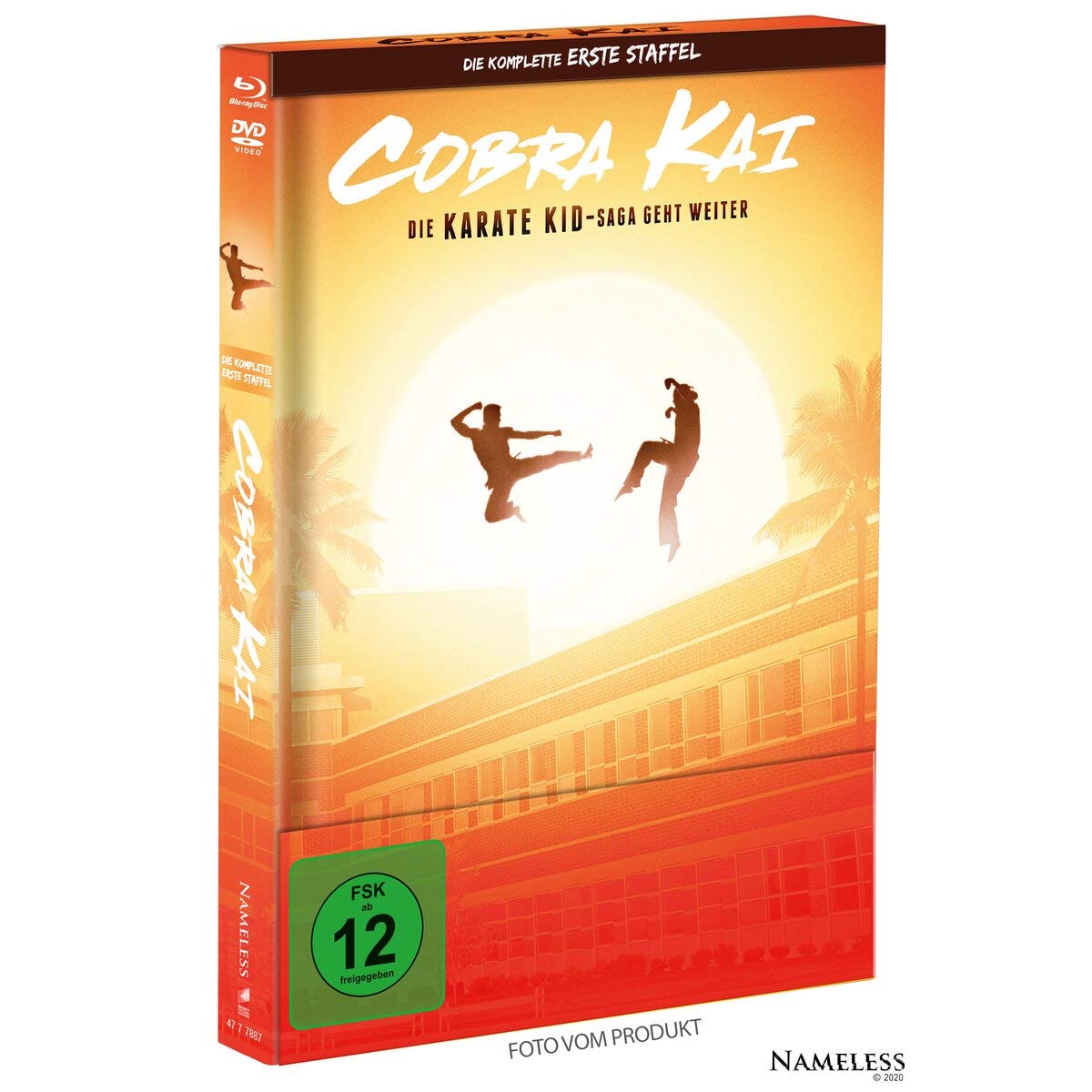 Cobra Kai Staffel 1+2 im Mediabook je Cover A - DVD + Blu-ray (8 Disc) Films
