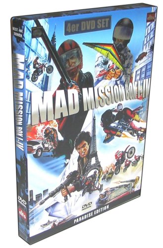Mad Mission Teil 1 bis 4 Box Steelcase Films