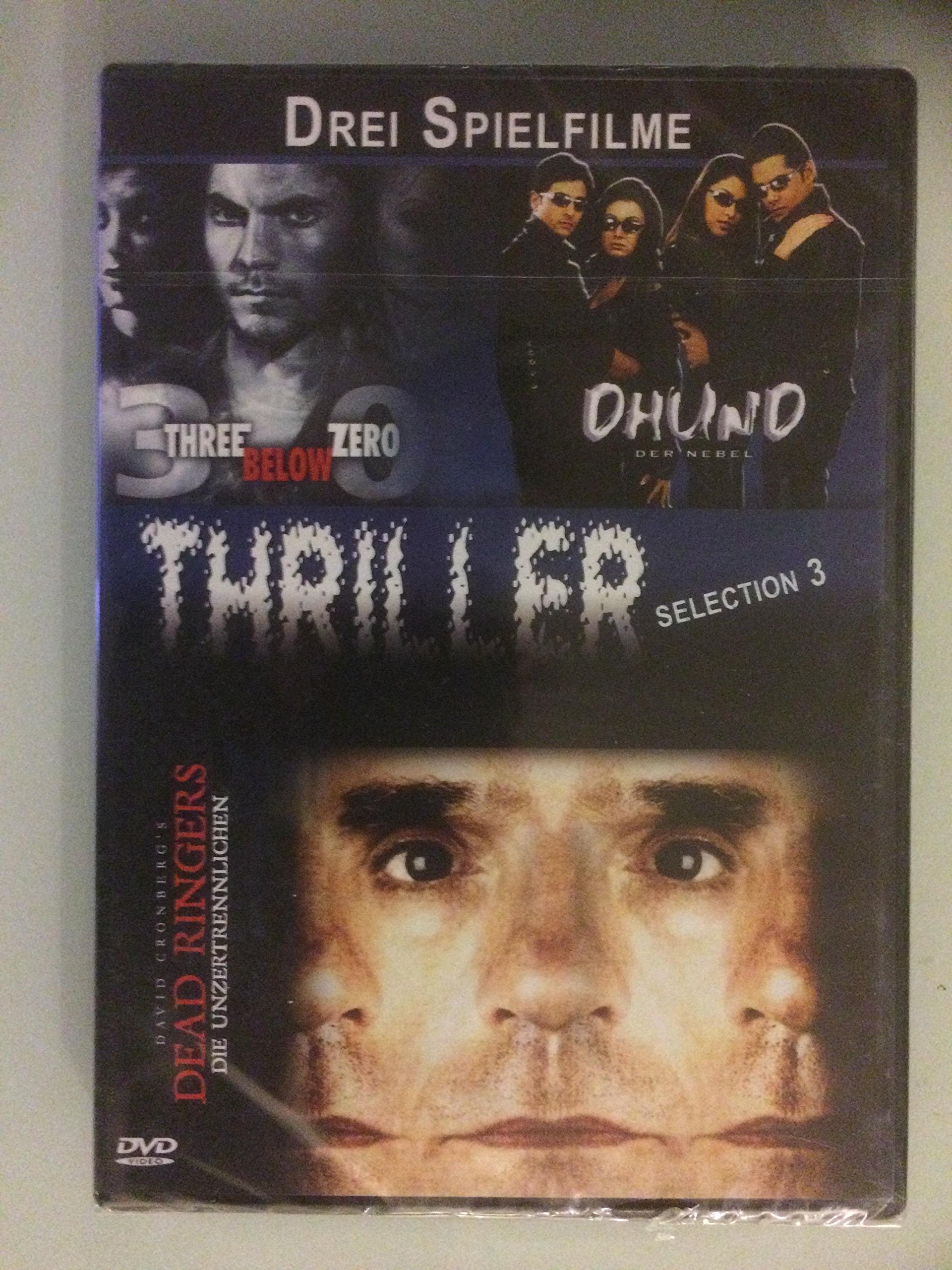 Three Below Zero / Dhund - Der Nebel / Dead Ringers - Die Unzertrennlichen Films