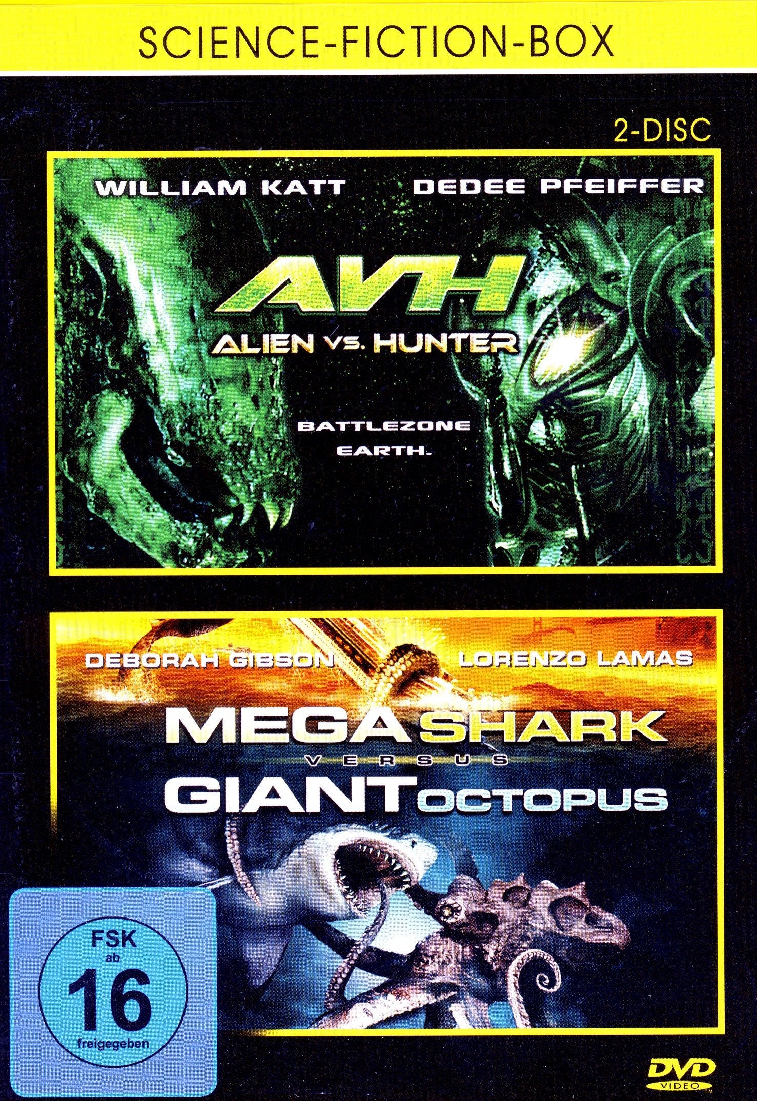 Product Image: Trash Asylum Box - AVH Alien vs. Hunter & Mega Shark vs. Giant Octopus