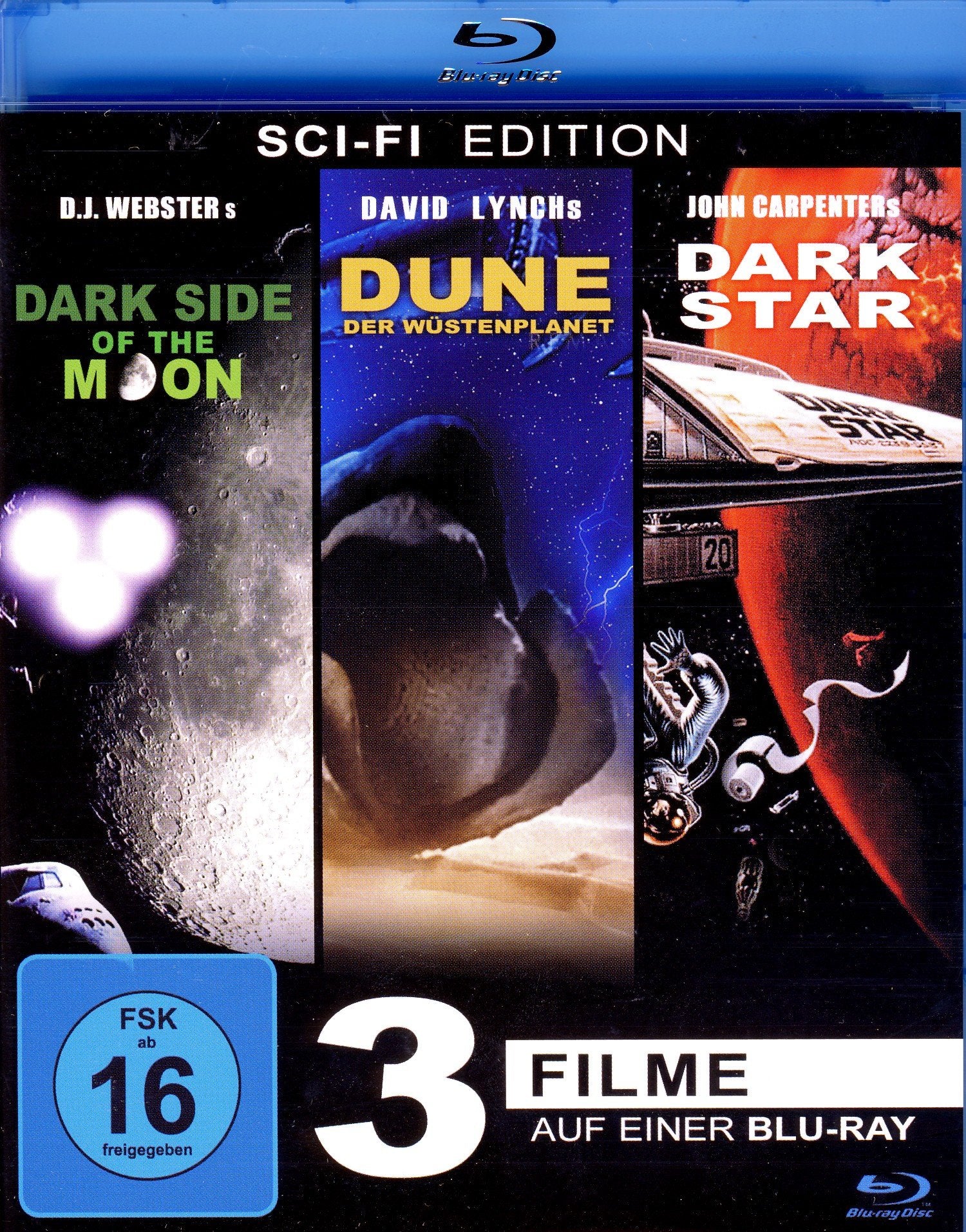 Dune der Wüstenplanet - Dark Star - Dark Side of the Moon (3 Filme) Films