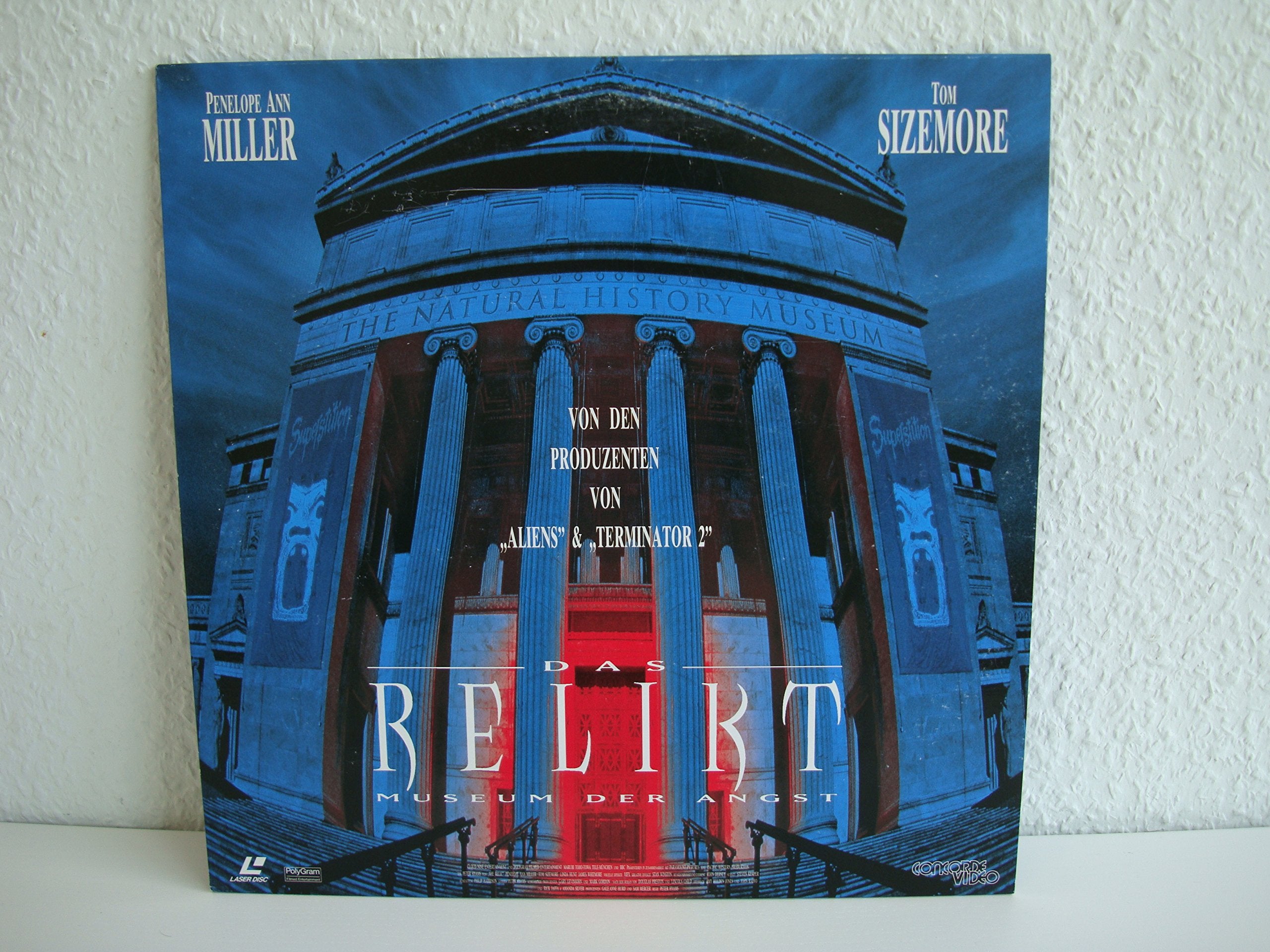 LASERDISC Das Relikt - Museum der Angst PAL deutsch Films