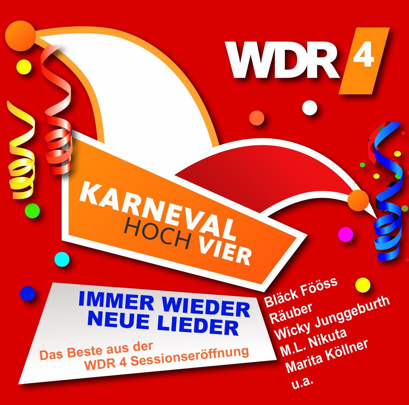 Karneval Hoch Vier - Immer wieder neue Lieder German Schlager & Volksmusik