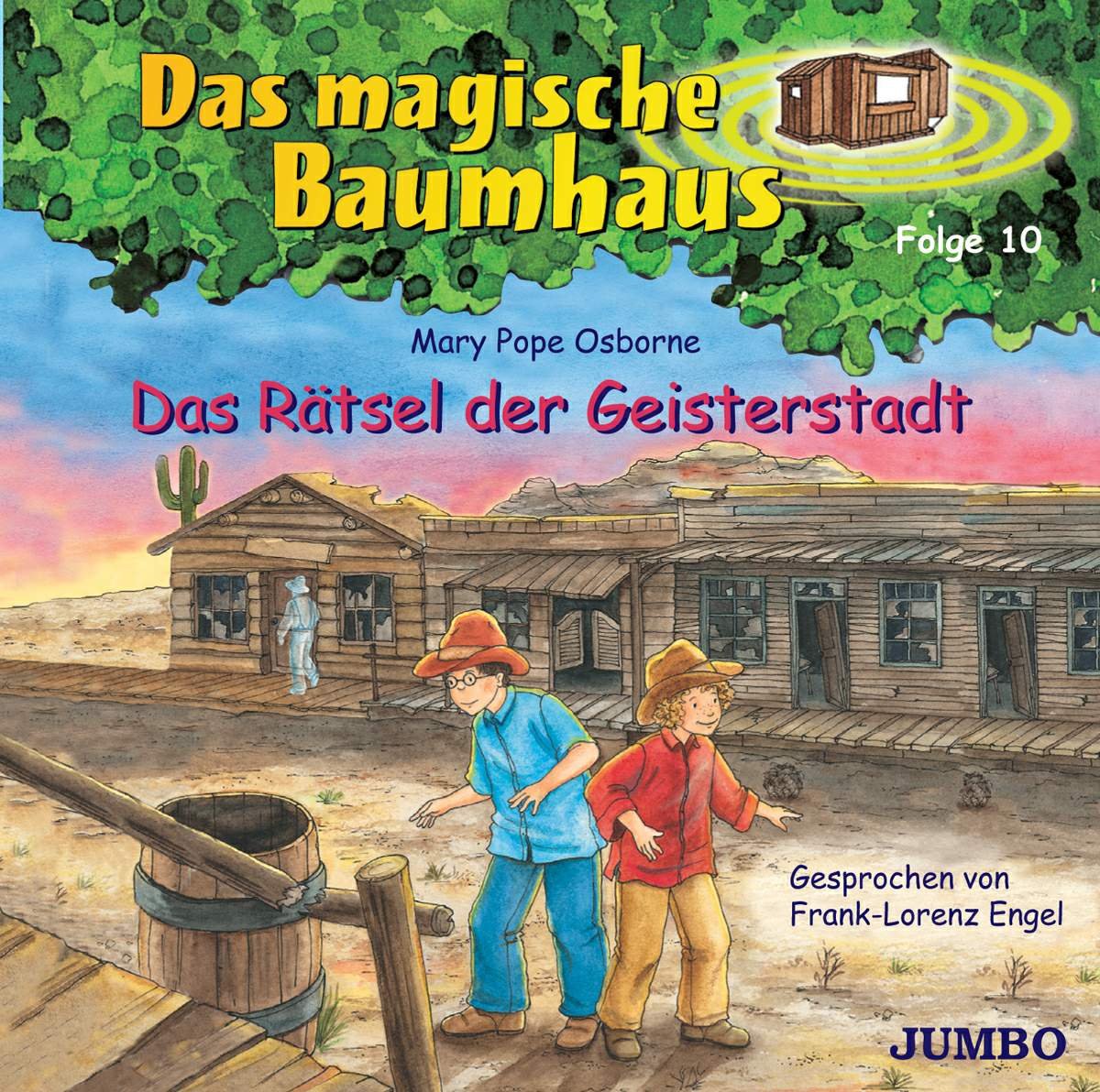Das magische Baumhaus 10. Das Rätsel der Geisterstadt. CD Children & Young People Audio Books