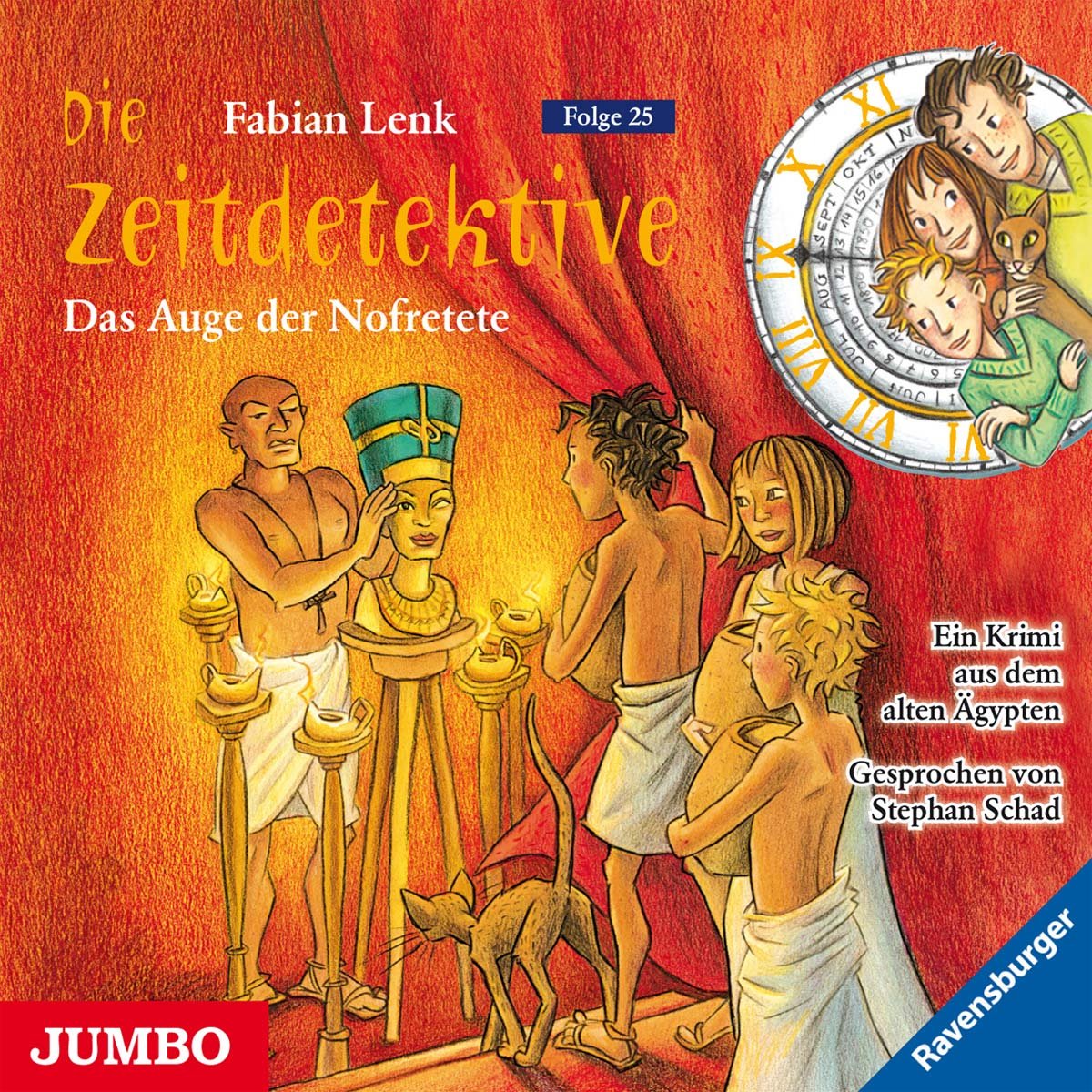 Die Zeitdetektive 25: Das Auge der Nofretete Children & Young People Audio Books