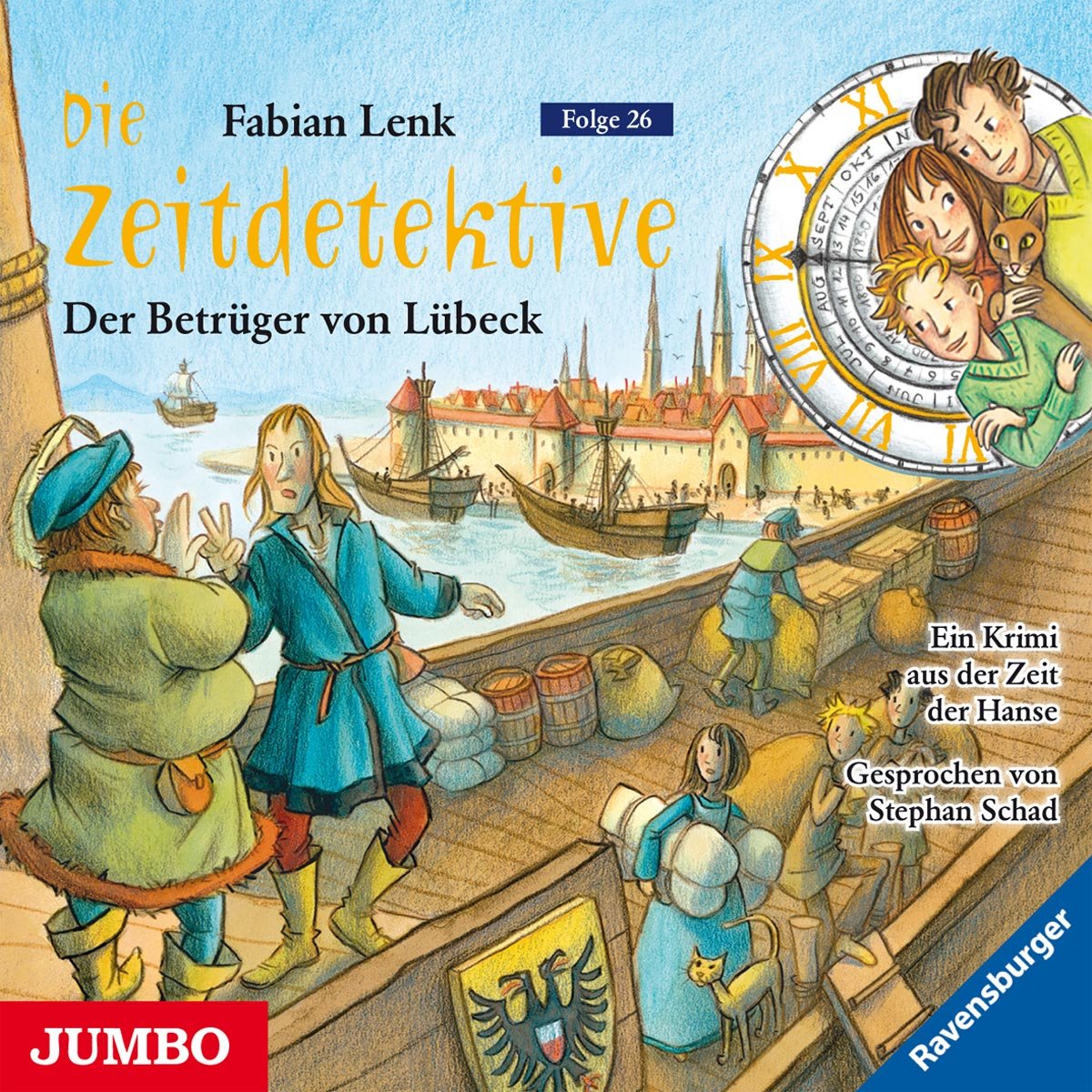 Die Zeitdetektive 26: Der Betrüger von Lübeck Children & Young People Audio Books