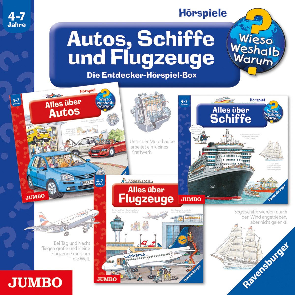 Autos,Schiffe,Flugzeuge.die Entdecker-Hörspiel-Box Children & Young People