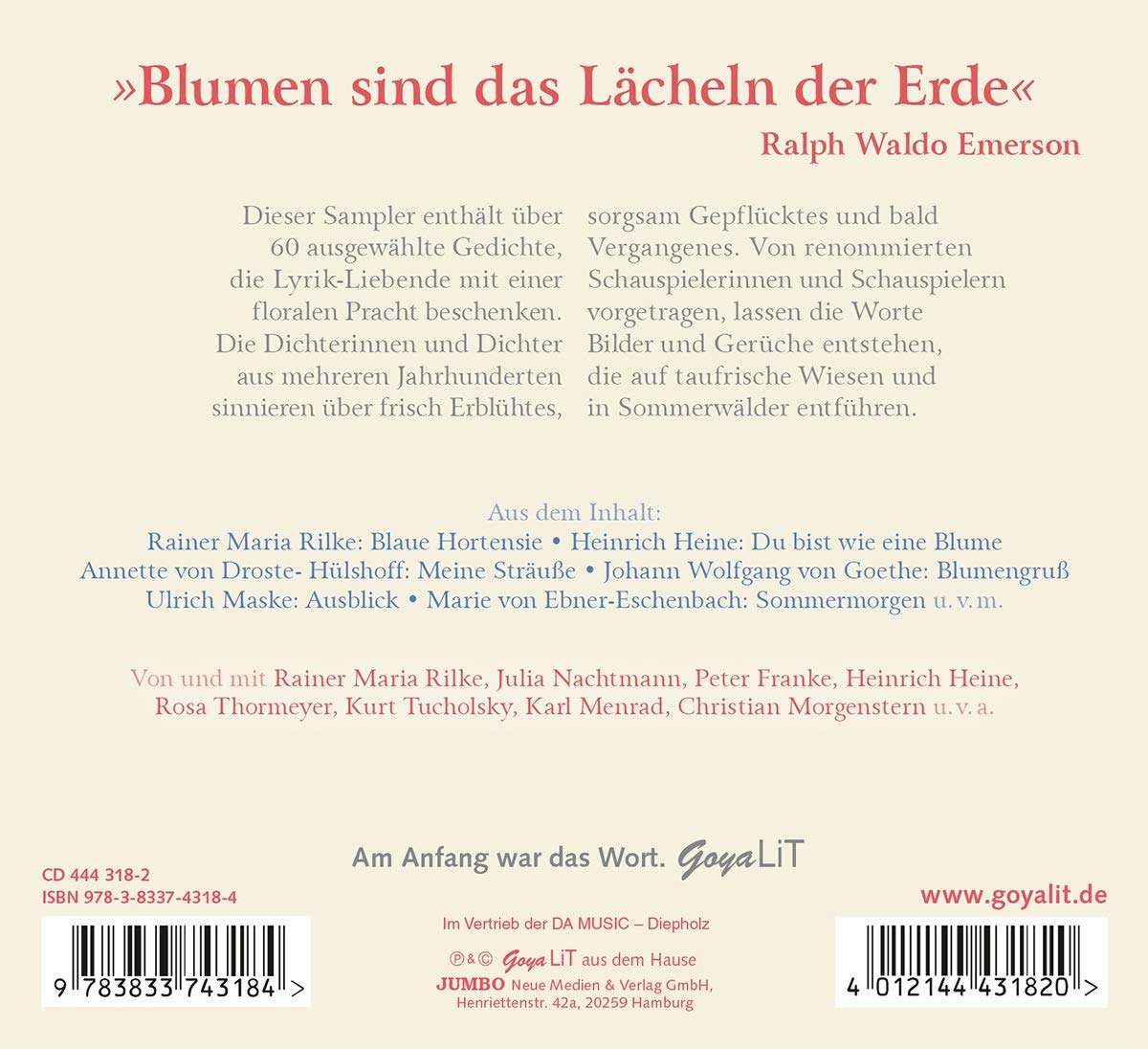 Blumen-Ein Lächeln Für Dich.Ein Bunter Strauss World Music