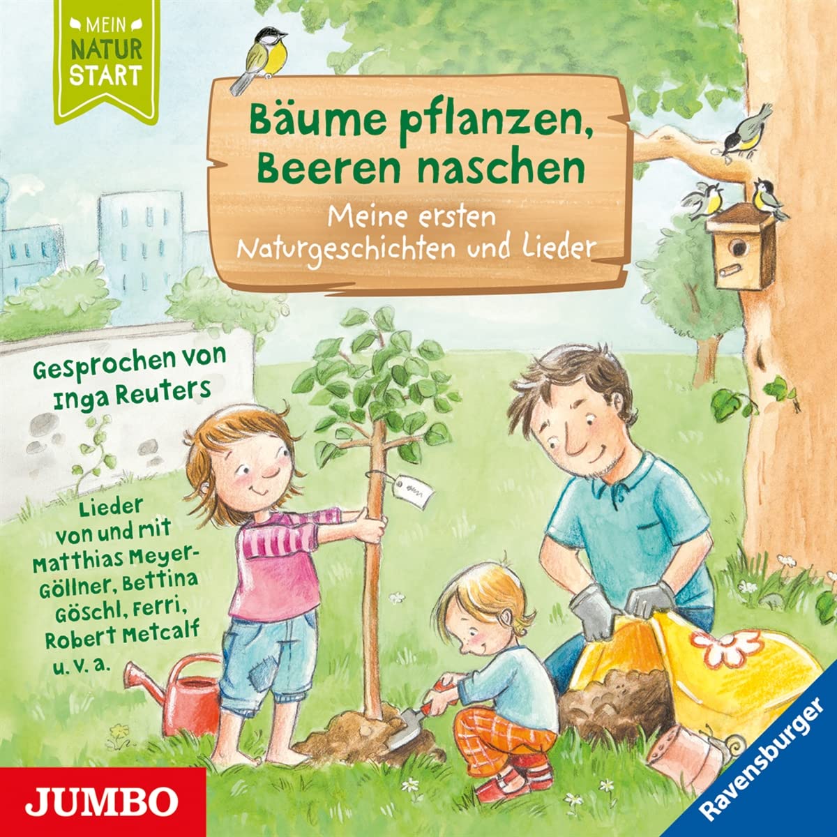 Bäume Pflanzen, Beeren Naschen.Naturgesch.&Lieder cd