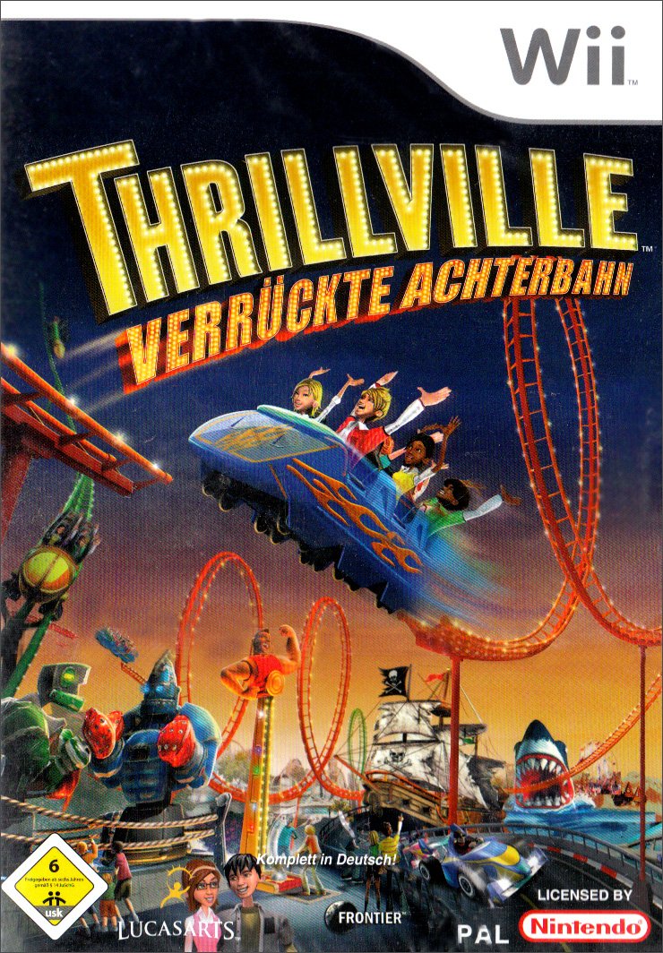 Thrillville: Verrückte Achterbahn Wii