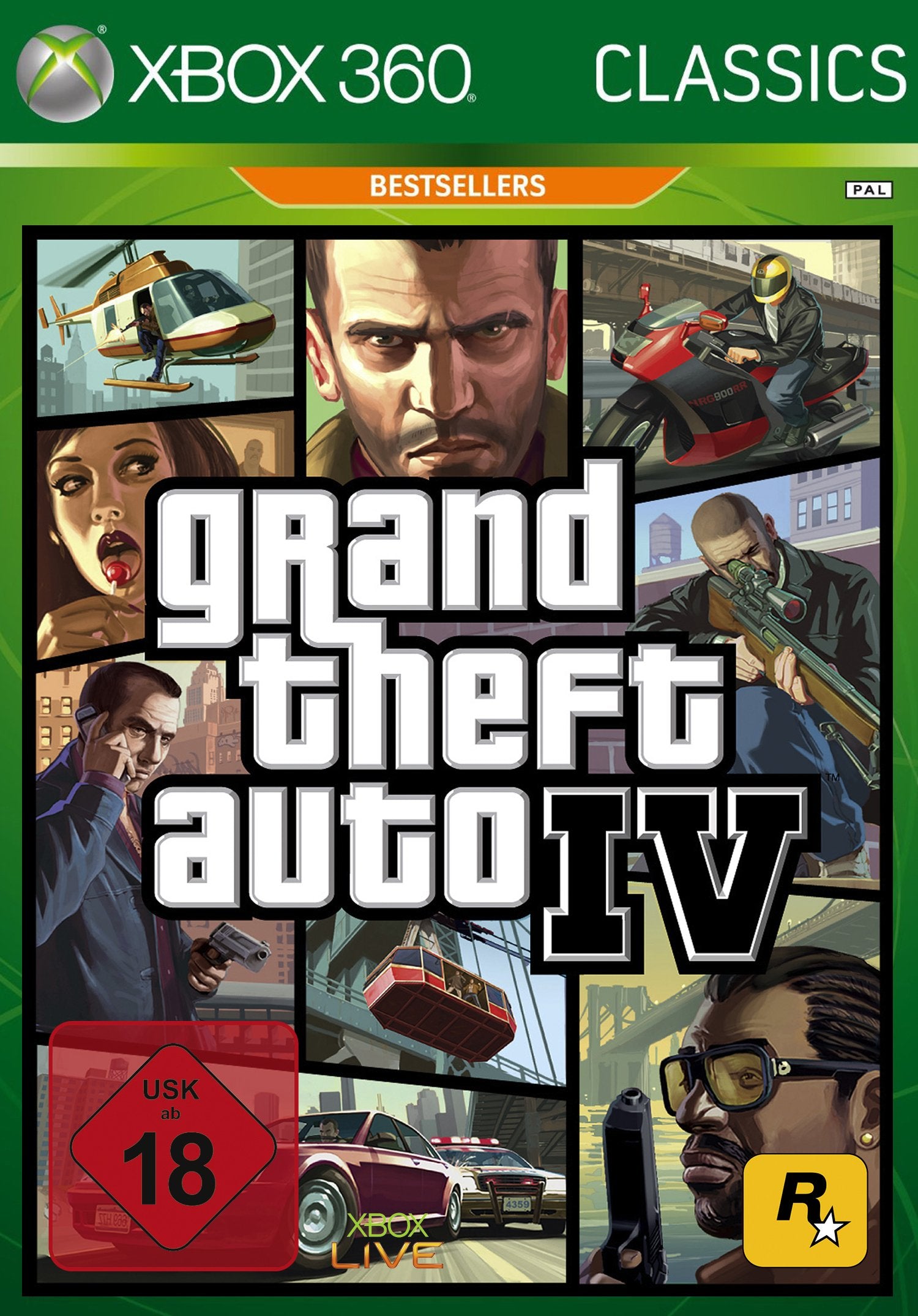 Grand Theft Auto IV (Uncut) - Xbox 360
