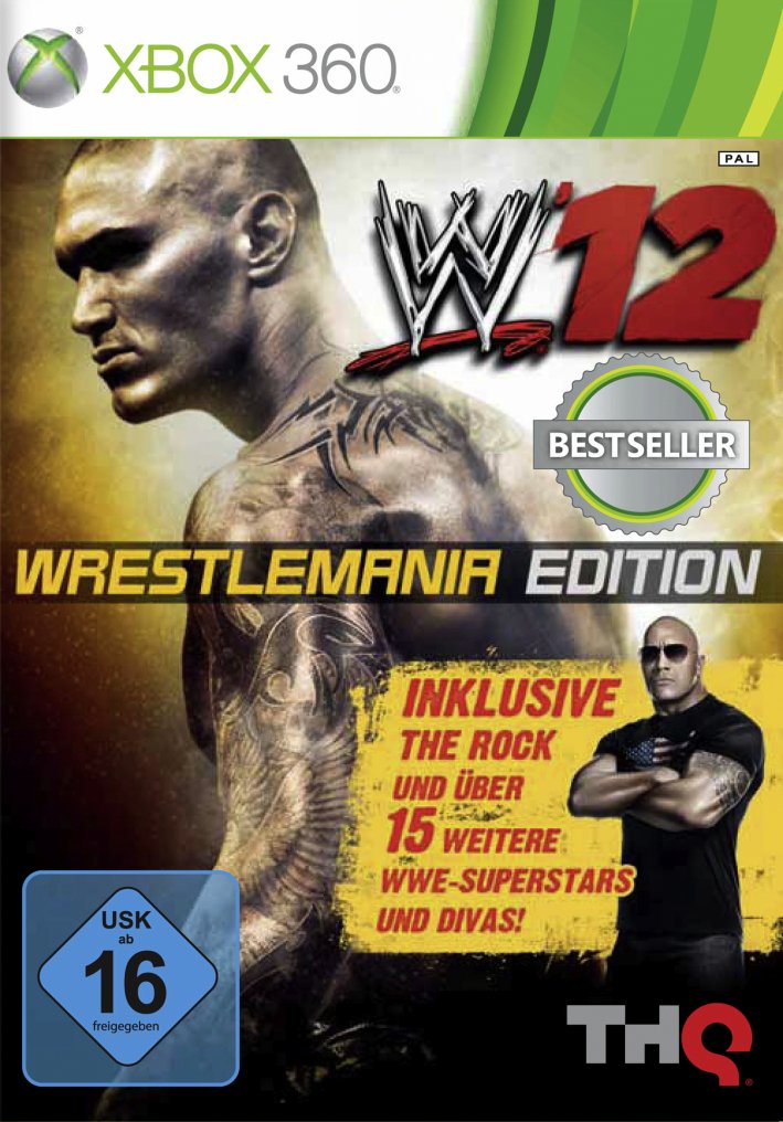 WWE 12 Xbox 360