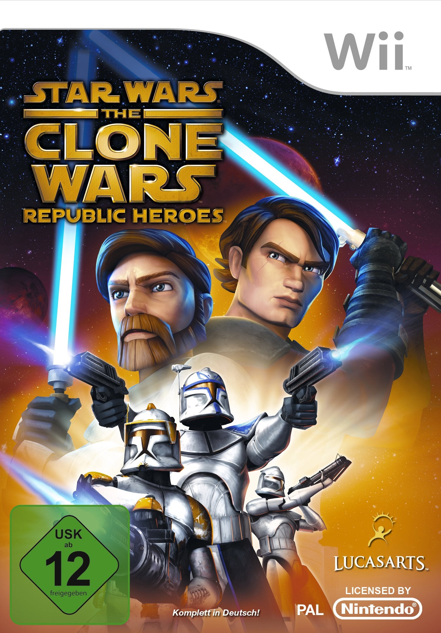 Star Wars - The Clone Wars: Republic Heroes - Wii