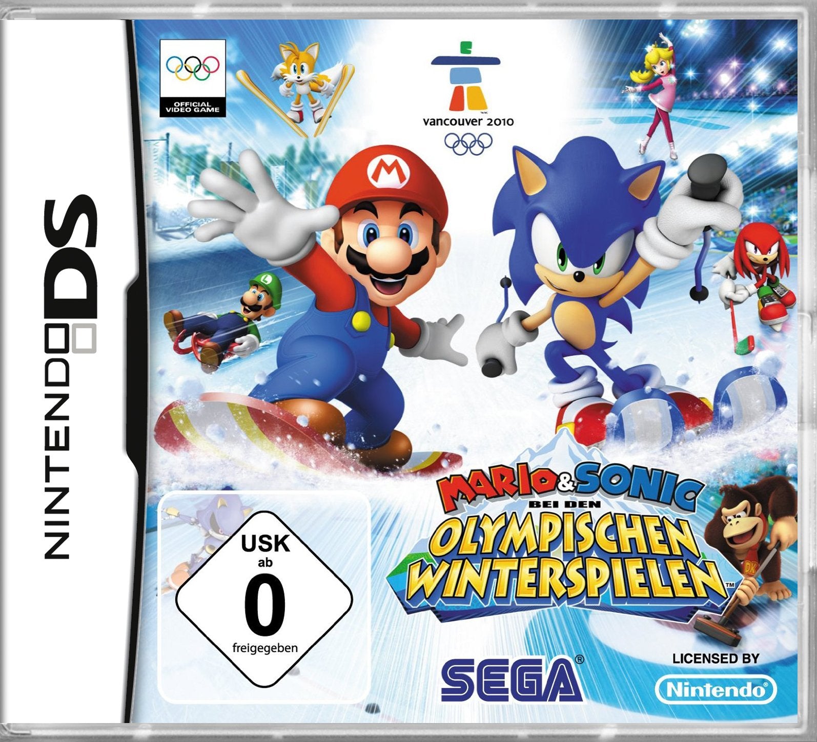 Mario & Sonic bei den Olympischen Winterspielen - Nintendo DS