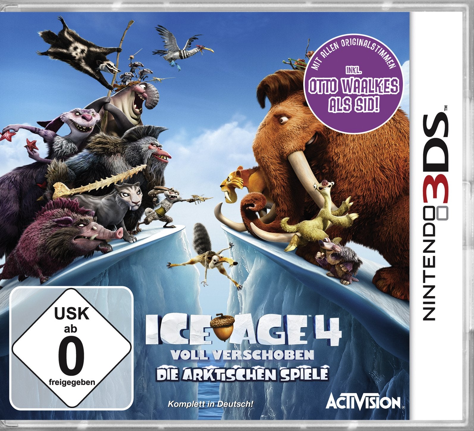 Ice Age 4 - Voll Verschoben: Die arktischen Spiele - Nintendo DS