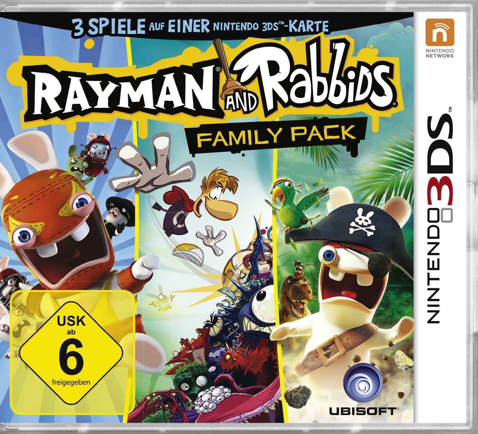 Rayman and Rabbids Family Pack - Nintendo DS