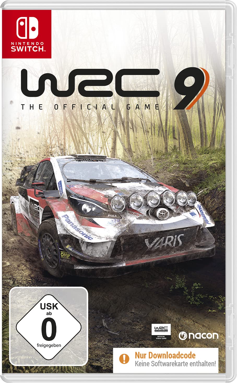WRC 9 (Code in the Box) Nintendo Switch