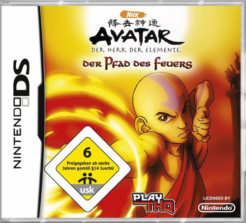 Avatar - Der Herr der Elemente: Der Pfad des Feuers Nintendo DS