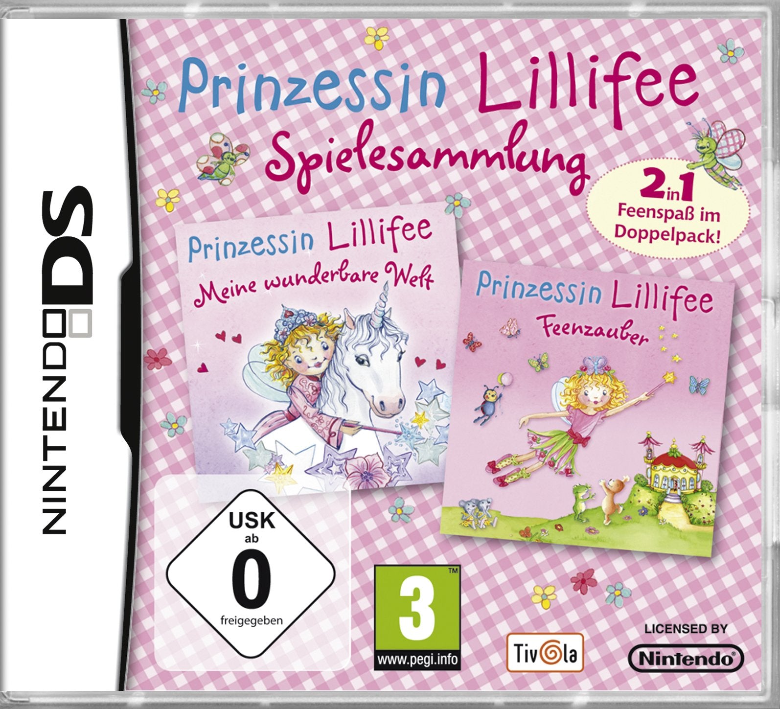 Prinzessin Lillifee Doppelpack (Feenzauber + Meine wunderbare Welt) - Nintendo DS