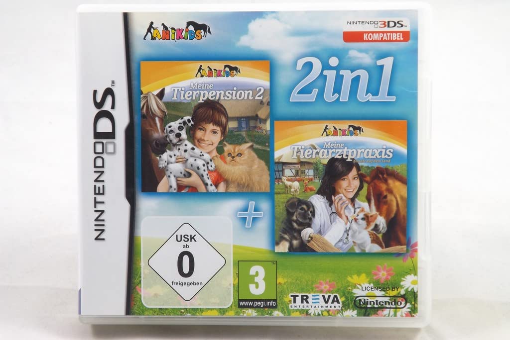 2 in 1: Meine Tierarztpraxis + Meine Tierpension 2 - Nintendo DS