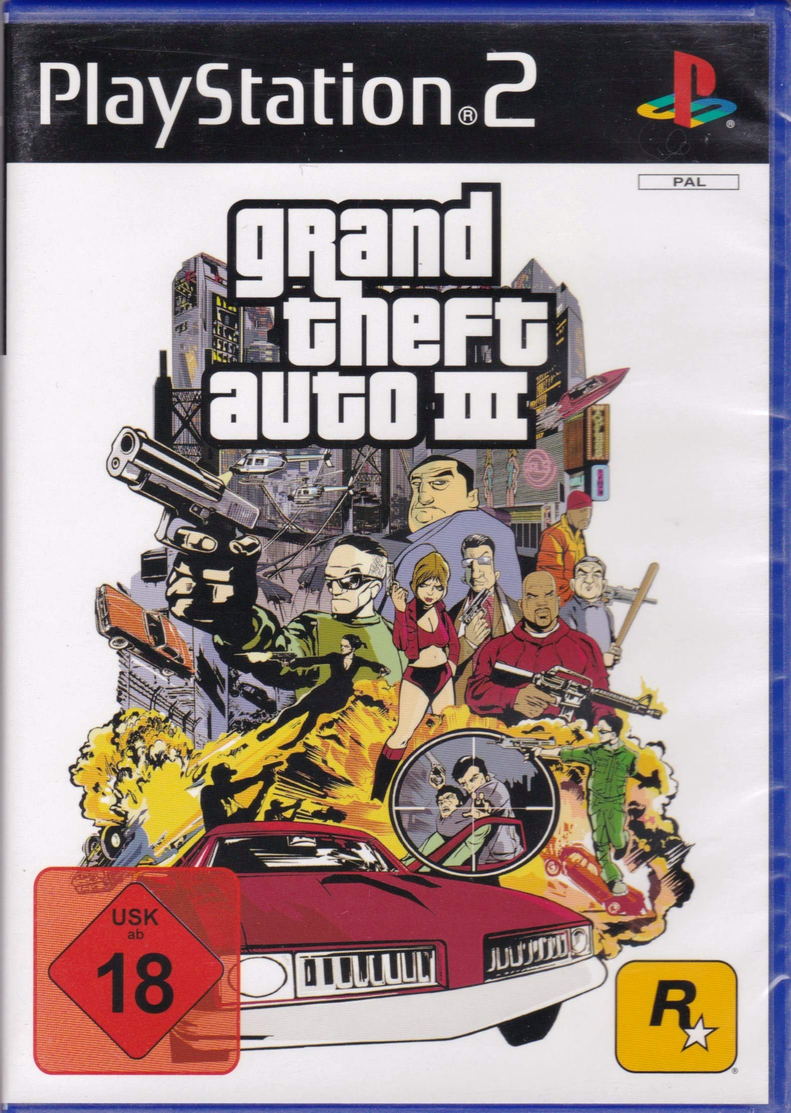 GTA - Grand Theft Auto III PlayStation 2