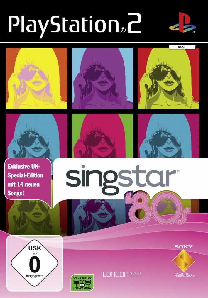 Singstar 80's UK PlayStation 2