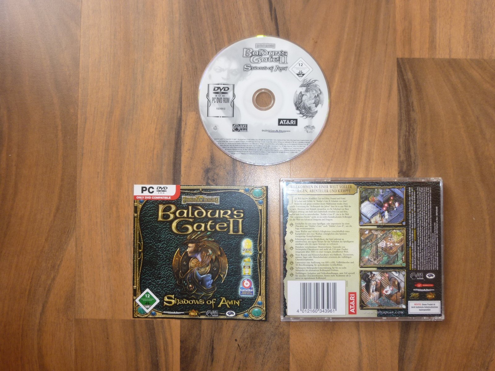 Baldur's Gate II: Schatten von Amn , Jewel Case PC