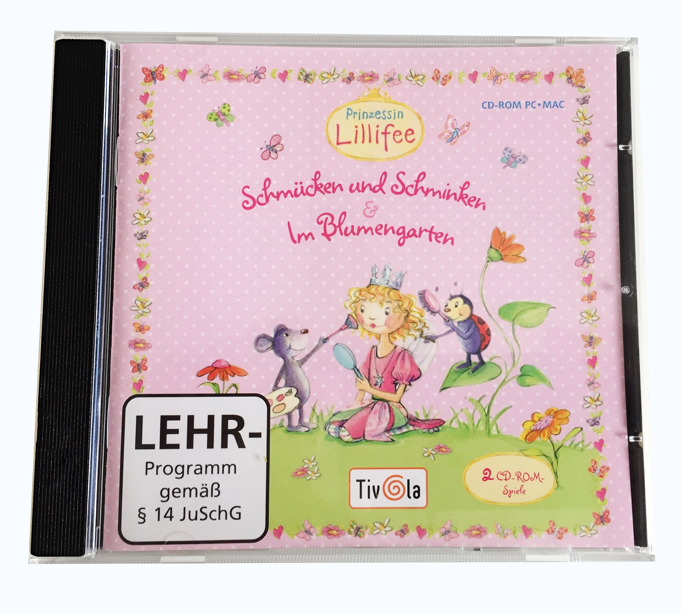 Prinzessin Lillifee, Schmücken und Schminken & Im Blumengarten PC
