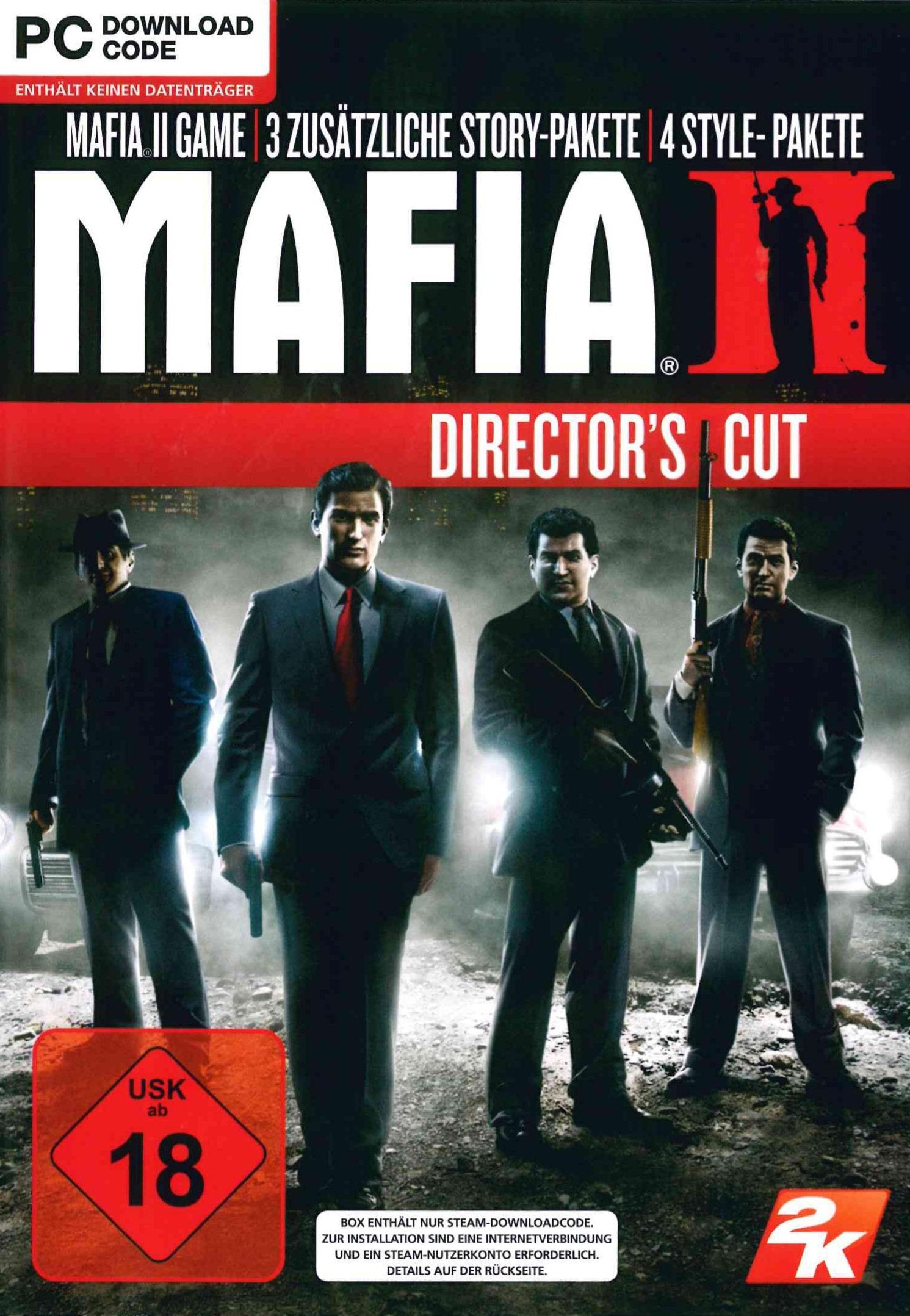 Product Image: Mafia II - Director's Cut - Download Code -