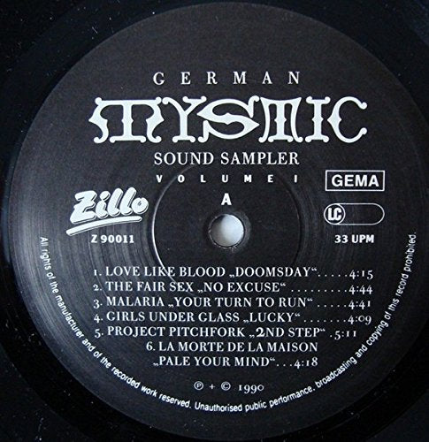 Love like Blood, The Fair Sex, Malaria, Girls under Glass.. Music