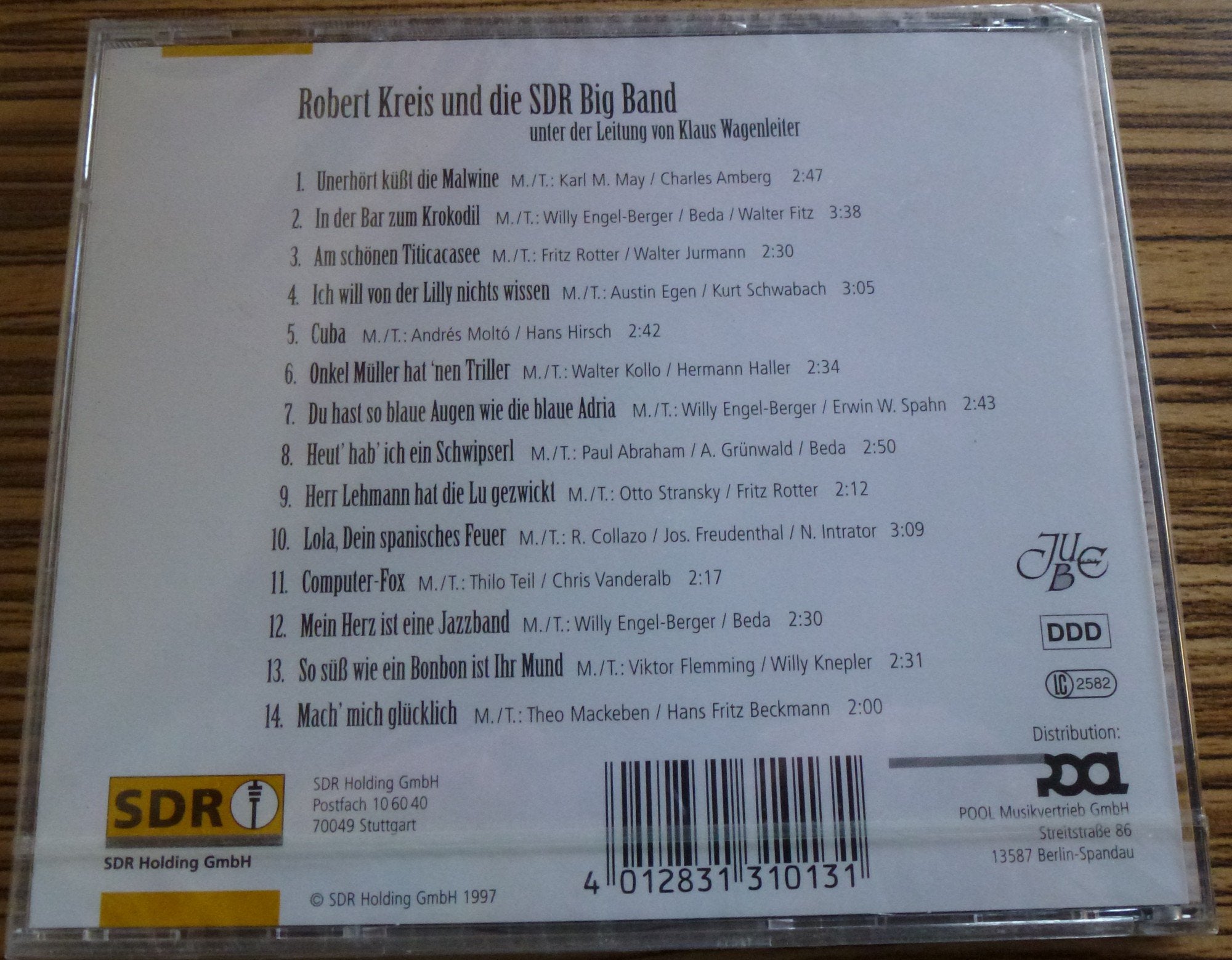 Robert Kreis und Die SDR Big Band cd