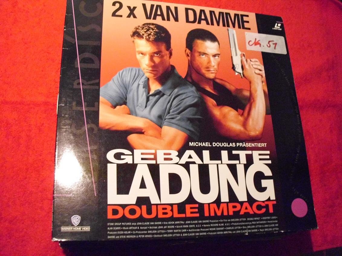 Geballte Ladung - Double Impact LASERDISC Films