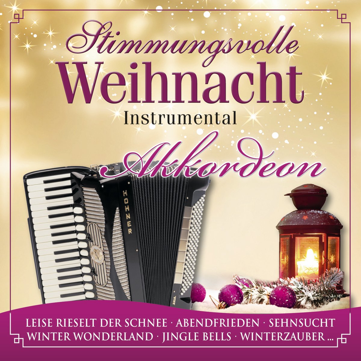 Stimmungsvolle Weihnacht 3-Akkordeon Music for Children