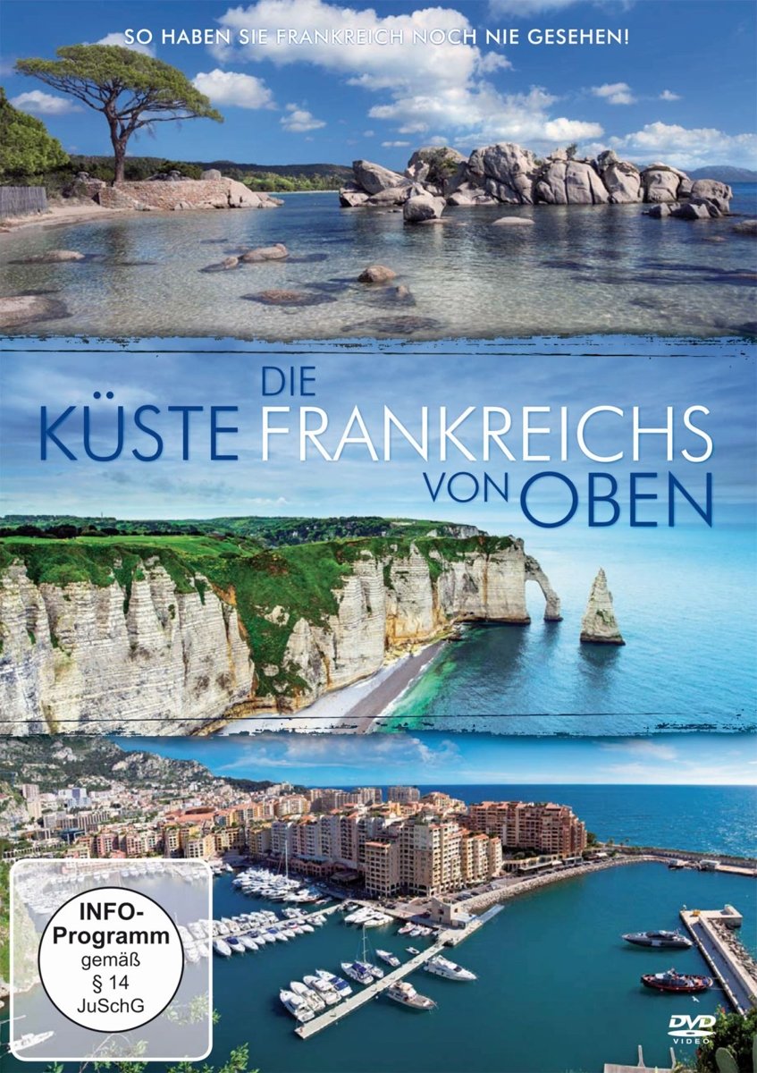 Die Küste Frankreichs von oben Films