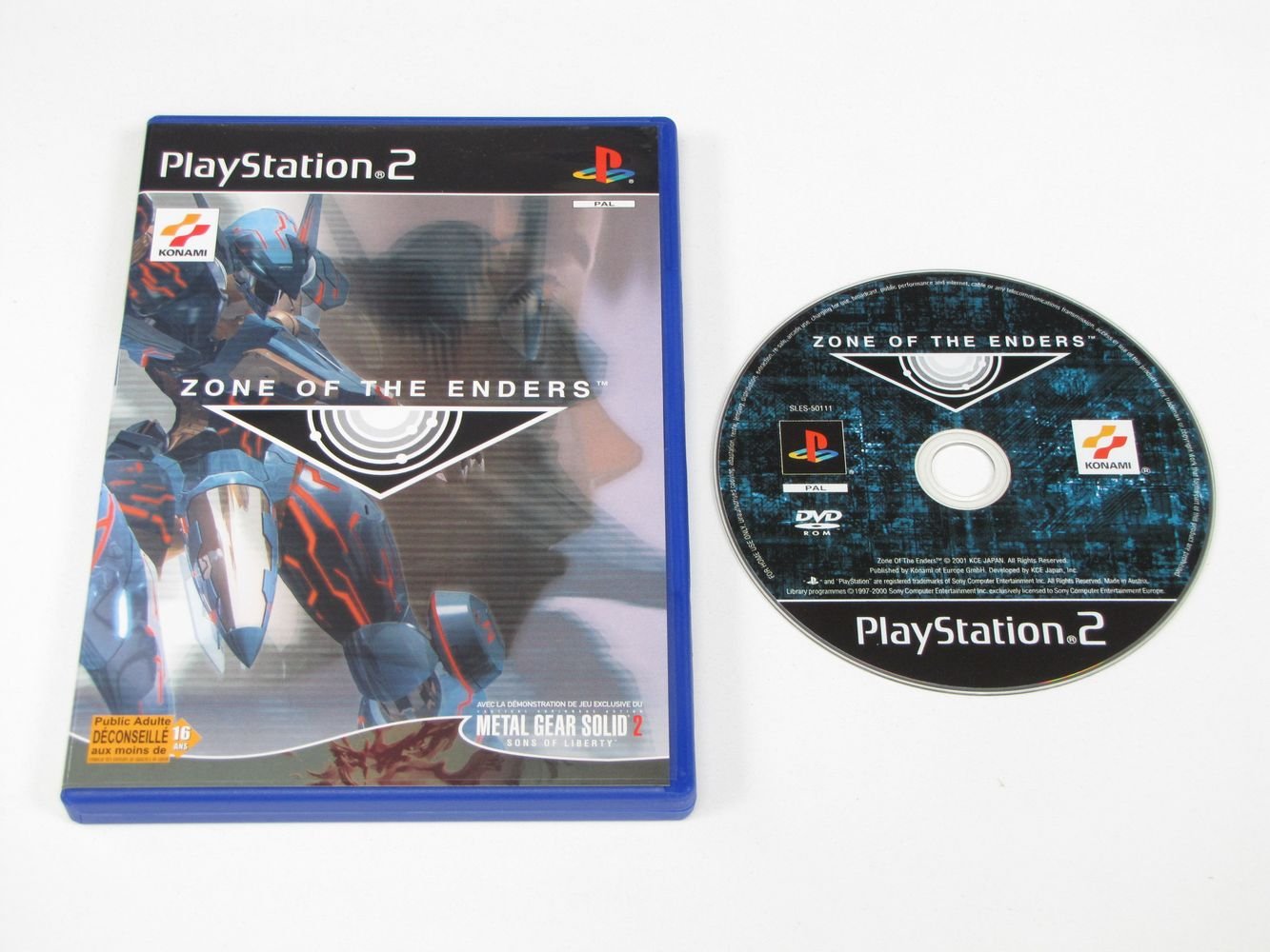 Zone of the Enders - Playstation 2 - FR PlayStation 2