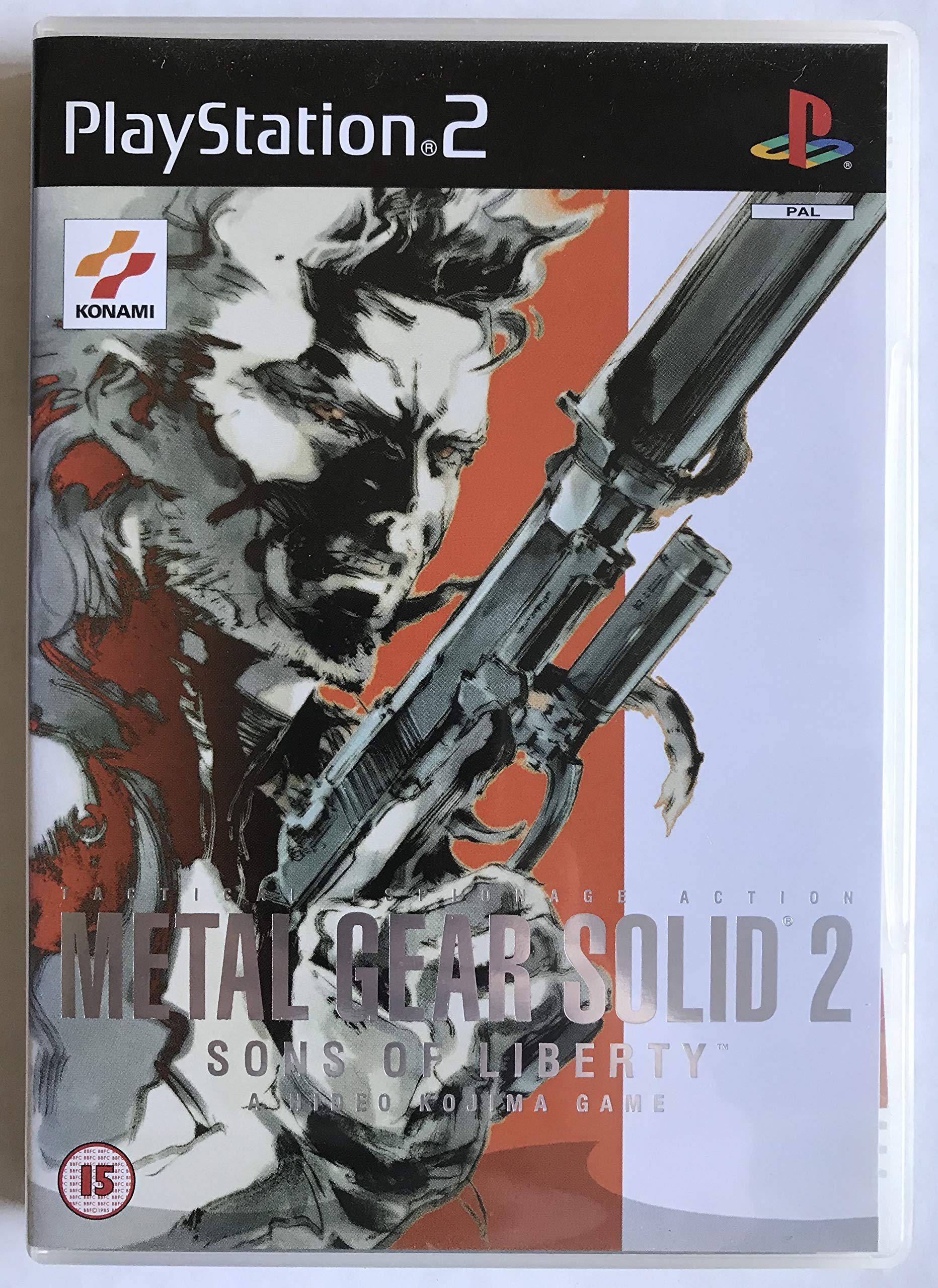 METAL GEAR SOLID 2 SONS OF LIBERTY UK IMPORT Games