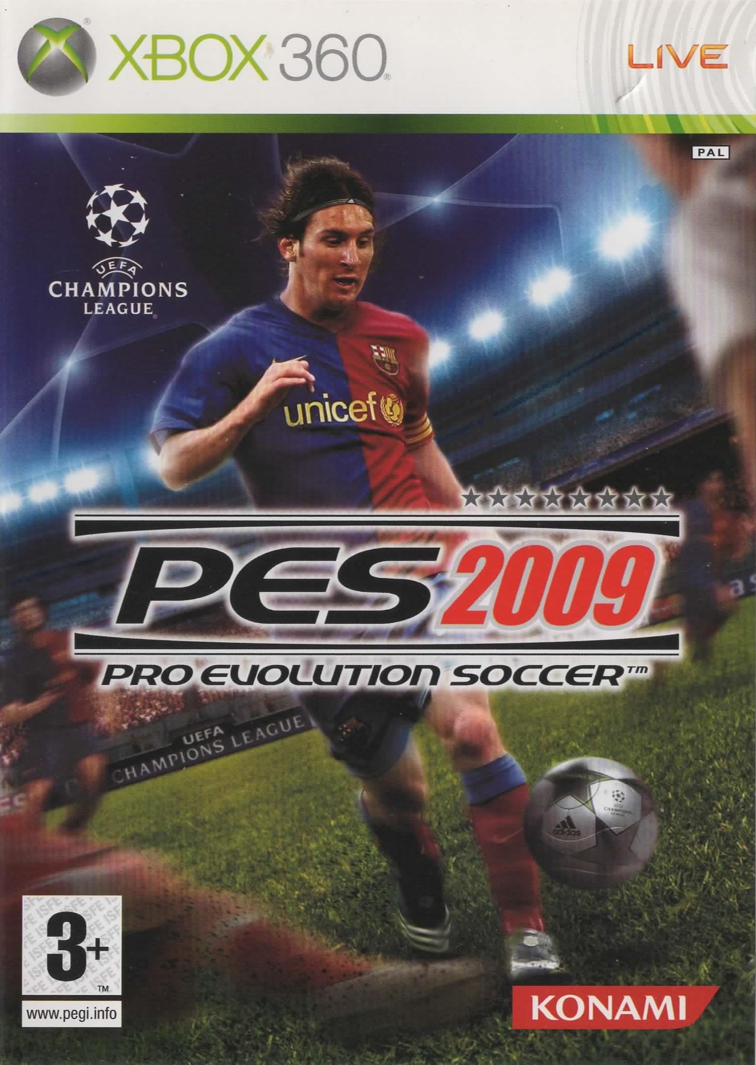 Pro Evolution Soccer 2009 - PES 2009 (Xbox360) Z1 gebr. Xbox 360