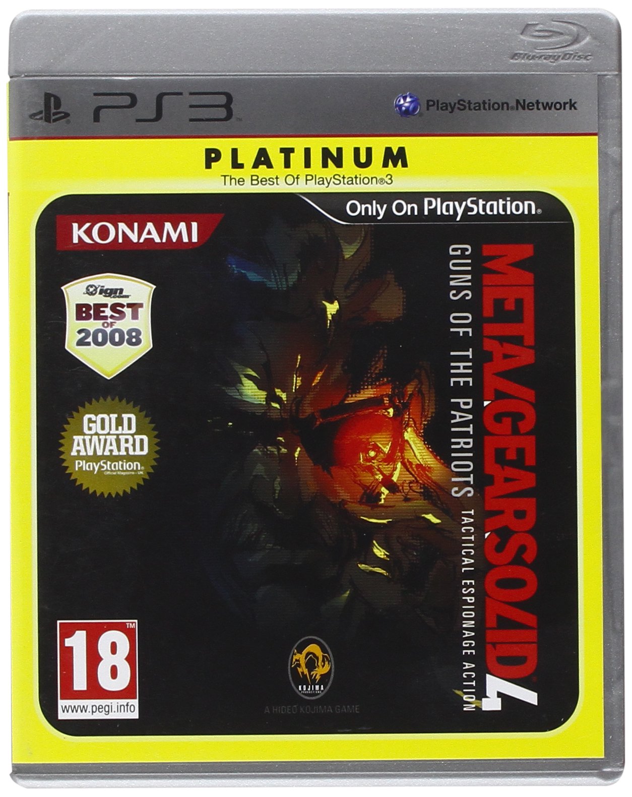 SONY GIOCO METAL GEAR SOLID 4 : GUNS OF THE PATRIOTS PS PC