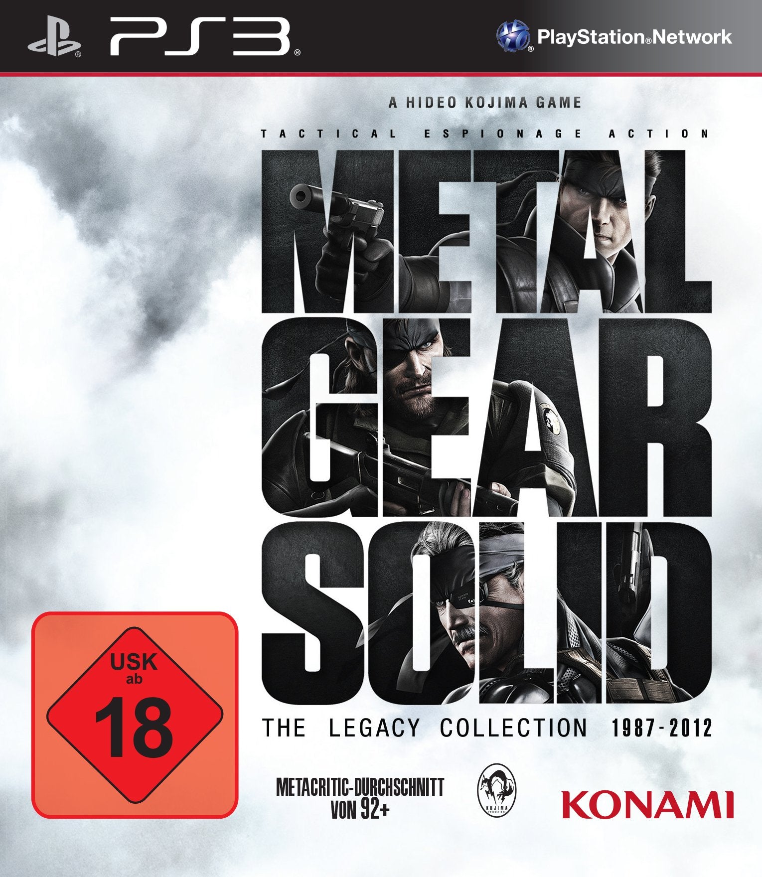 Metal Gear Solid - The Legacy Collection 1987 - 2012 - PlayStation 3