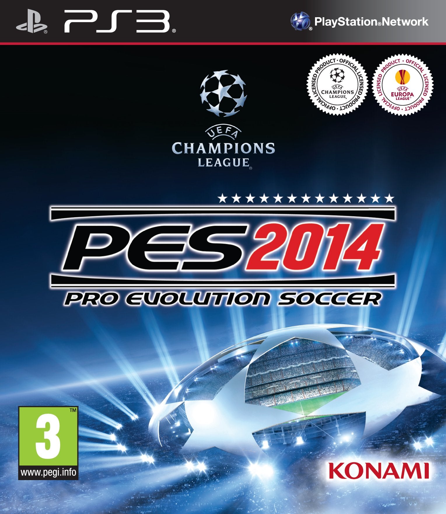 NEW & SEALED! Pro Evolution Soccer PES 2014 Pro Evo Sony Playstation 3 PS3 Game PlayStation 3
