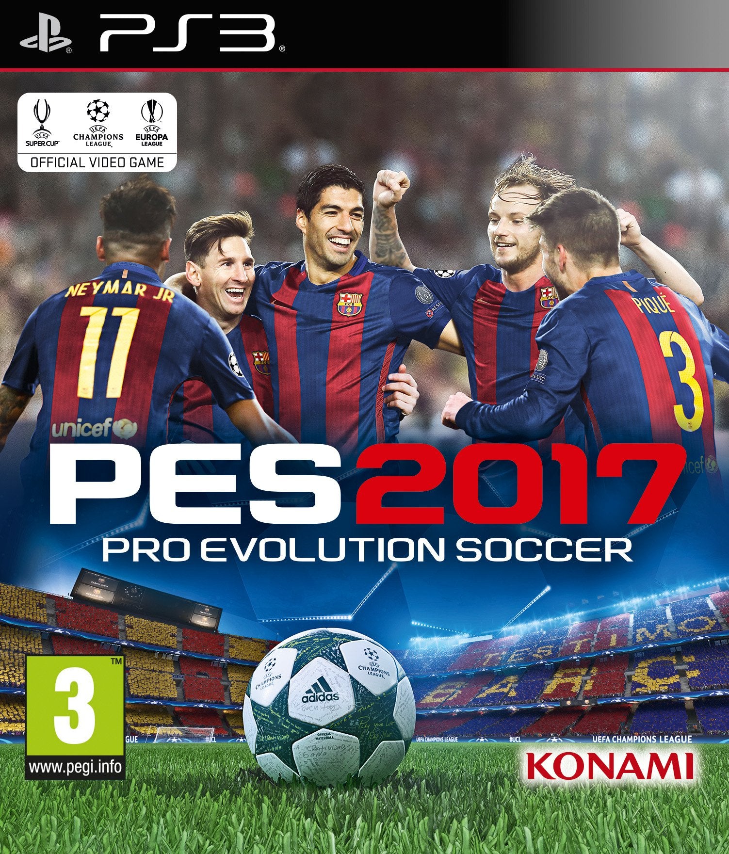 Digital Bros Pro Evolution Soccer 2017, PS3 - videogames (PS3, PlayStation 3, Sport, PES Productions, E (Iedereen), ITA, Basic) game