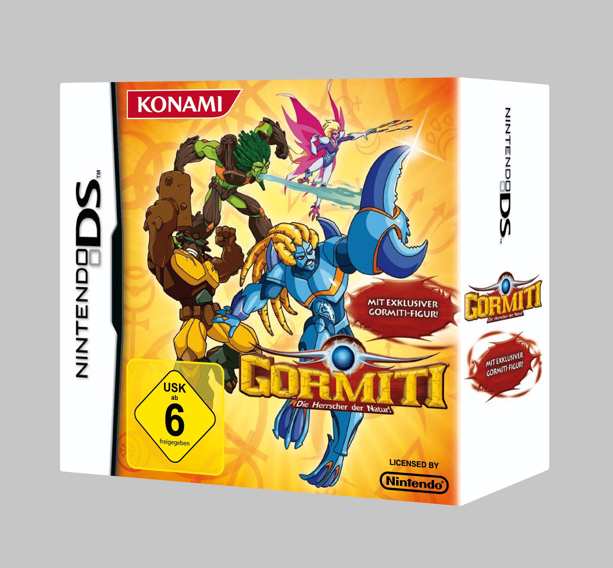 Gormiti - Die Herrscher der Natur (inkl. Figur) Nintendo DS