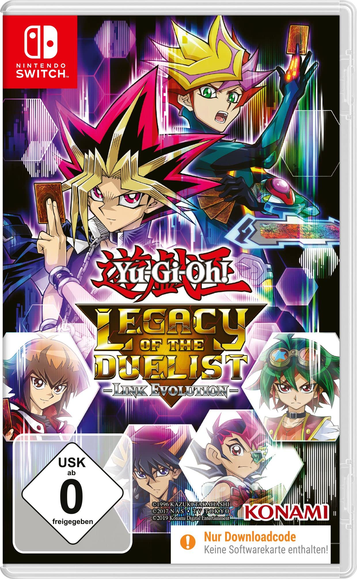 Konami Yu-Gi-Oh! Legacy Of The Duelist Nintendo Switch - Code in Box (Nintendo Switch) Nintendo Switch