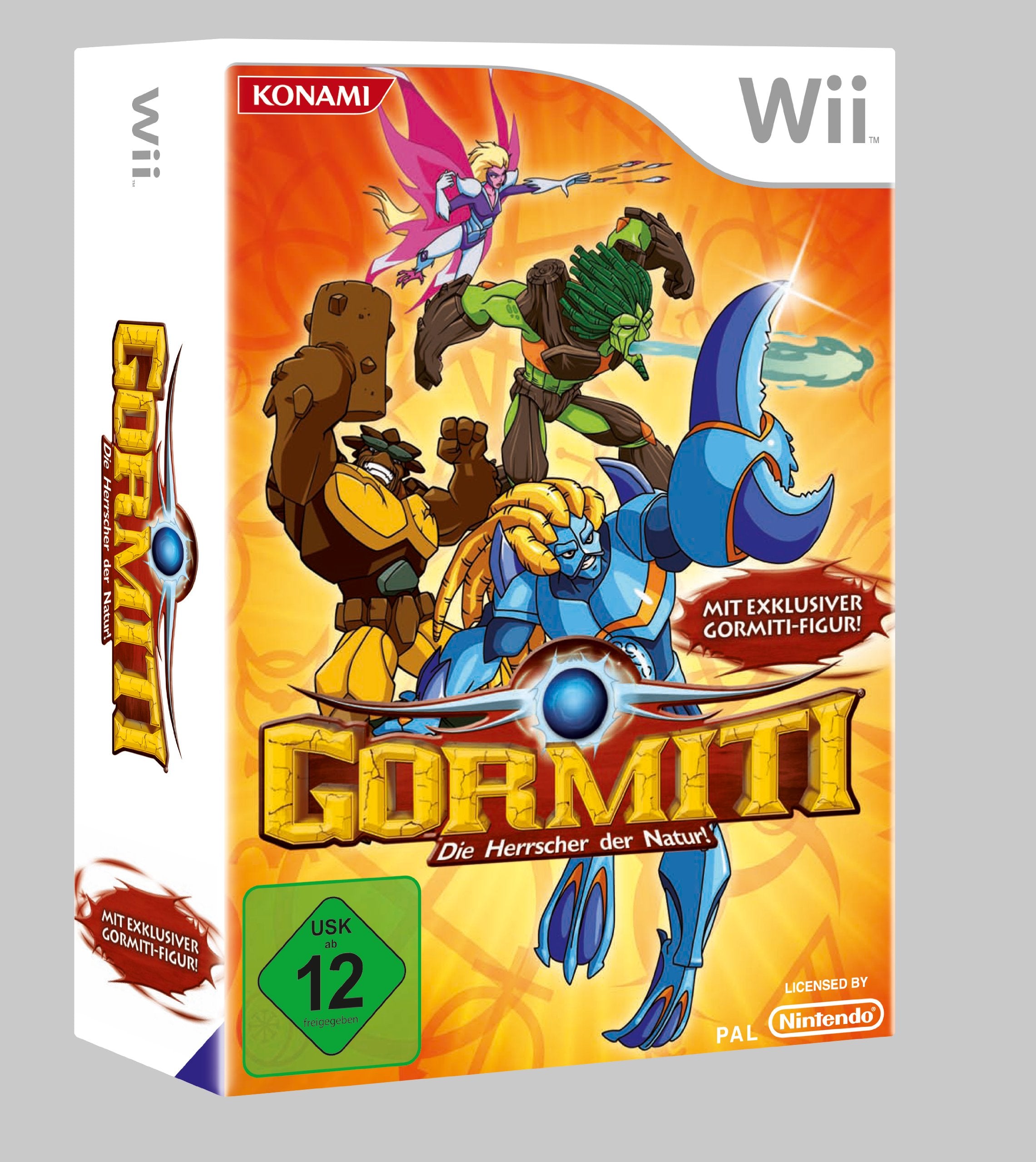 Gormiti - Die Herrscher der Natur (inkl. Figur) Wii