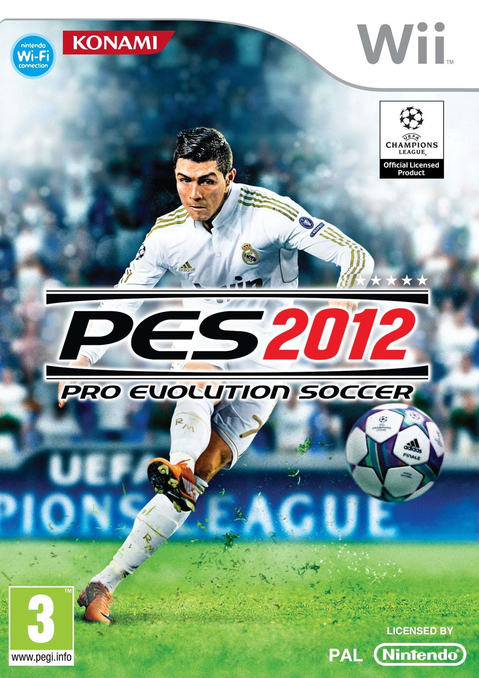Pro Evolution Soccer 2012 PES 12 Game Wii Games
