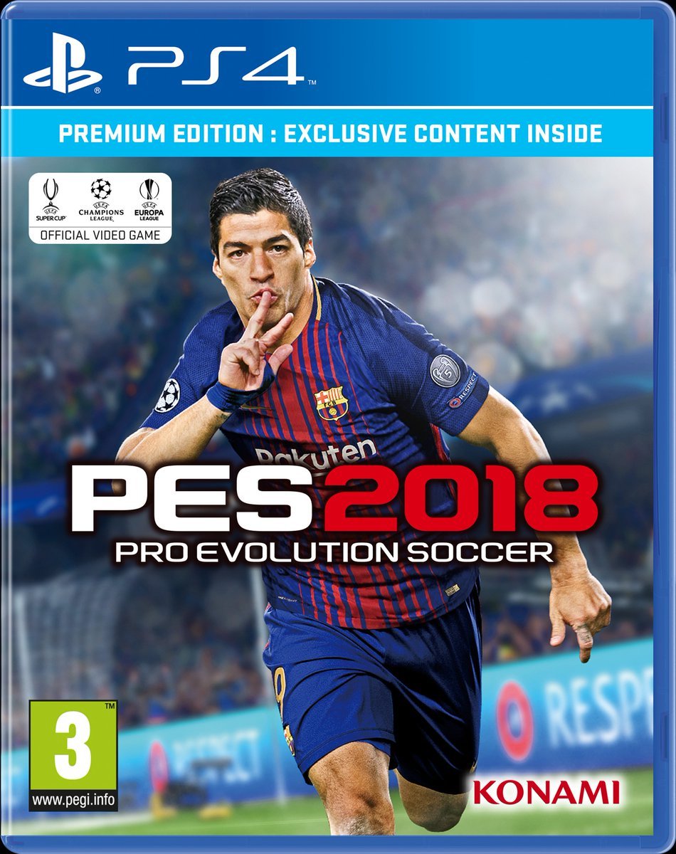 PES 2018 Premium D1 Edition (PS4) (Pré-commande - Sortie le 14 Septembre 2017) ( Catégorie : Jeu PlayStation 4 ) PC
